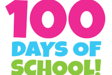 100 Days of school image