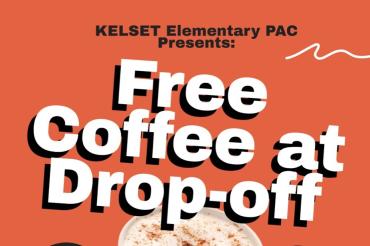 Free Coffee at Drop-off