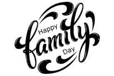 Happy Family Day sign