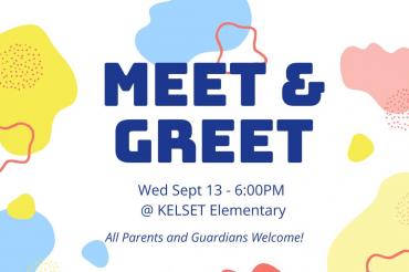 Poster with Meet and Greet Information