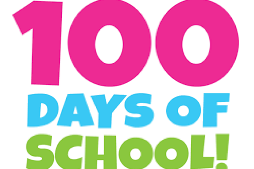 100 Days of school image