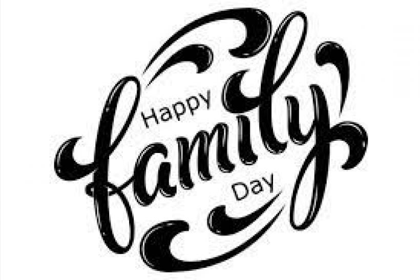 Happy Family Day sign