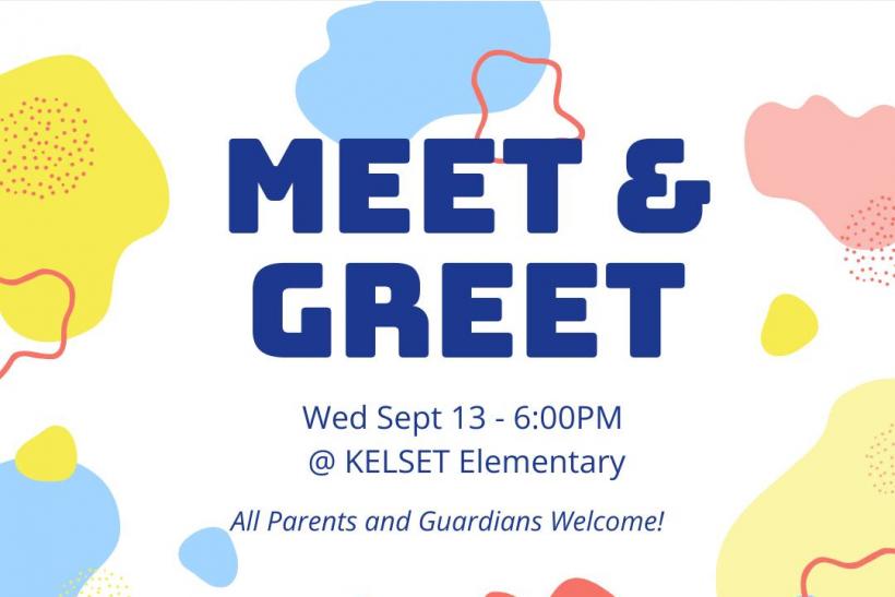 Poster with Meet and Greet Information