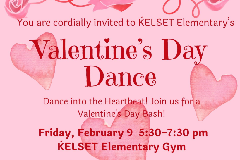 Valentines Day Dance poster