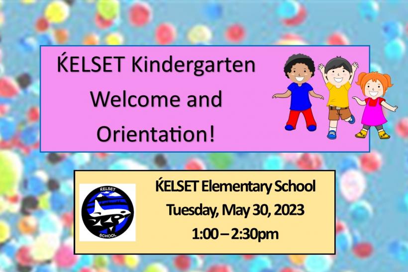 Welcome to Kindergarten Poster